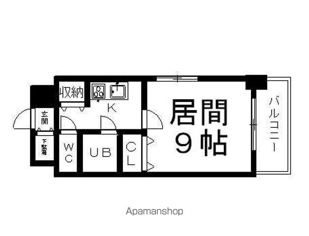 エレガンス円山の間取り写真
