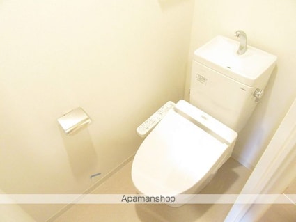 ベルヴュコート立川[1K/26.29m2]のトイレ