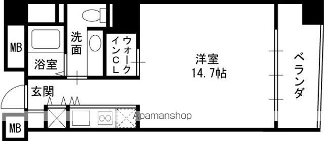 ザ・タワー大阪レジデンスの間取り写真