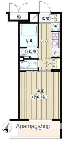 TSハイム新宿の間取り写真