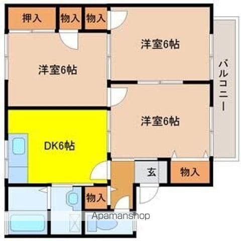 ヴァンベールMの間取り写真