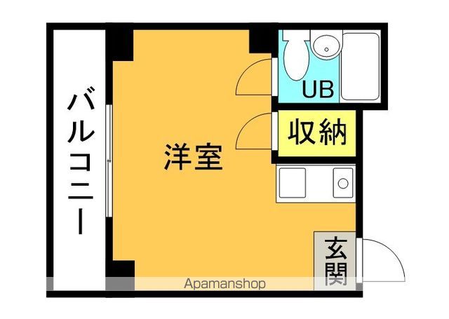 ビッグバーンズマンション桜園の間取り写真