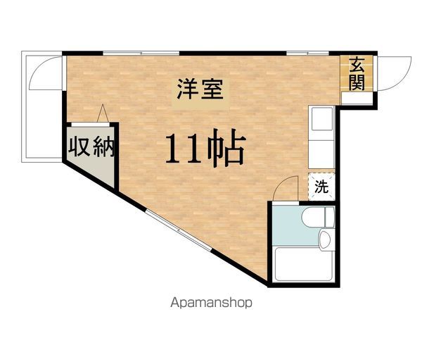 修栄マンションの間取り写真