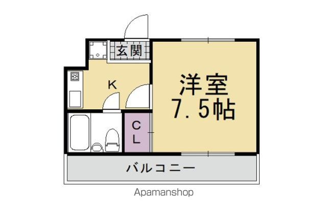 アムールエステート篠の間取り写真