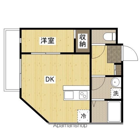 MOVE庚午北壱番館の間取り写真