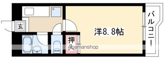 湯口マンションの間取り写真