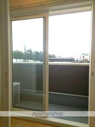 プラシード　Ⅱ[2DK/42.89m2]のバルコニー