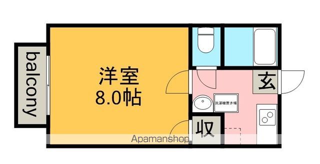 アネックスさかえの間取り写真