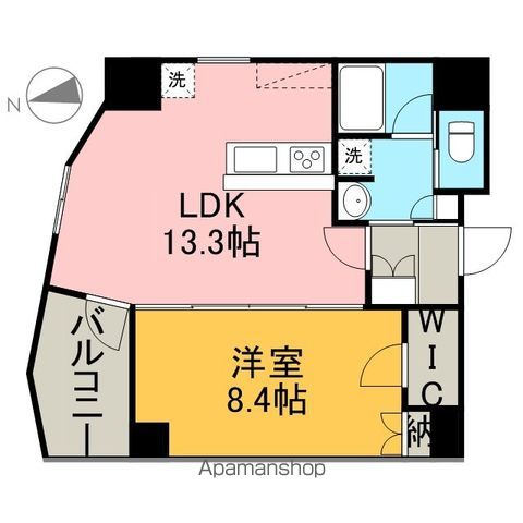ドゥーエ上前津の間取り写真