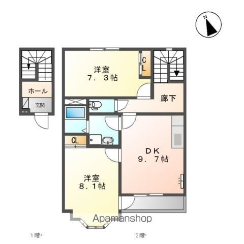 加茂郡坂祝町黒岩&nbsp;2階建&nbsp;築17年のイメージ