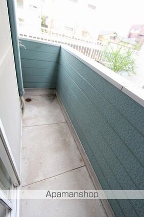 上之町グリーンハイツ[1K/23.18m2]のバルコニー