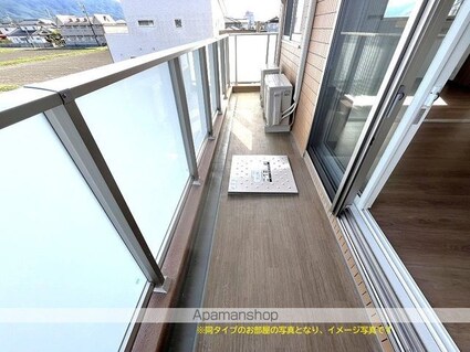 グランコートＭⅡ[2LDK/58.02m2]のバルコニー