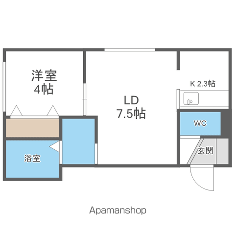 AURAの間取り写真