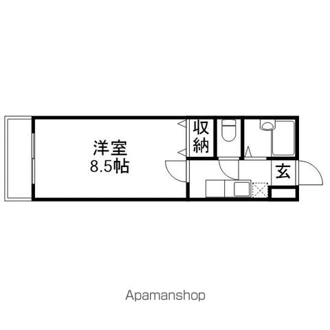 FLAT LEAVES学南町の間取り写真