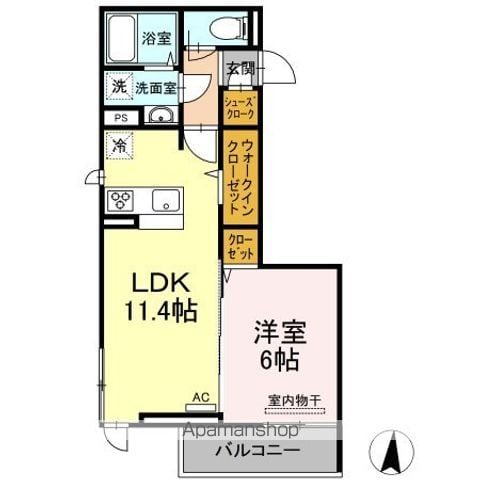レジデンスSUMIHOU IIIの間取り写真