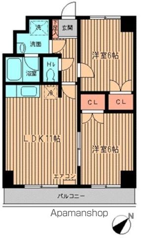 サンプレイス早宮の間取り