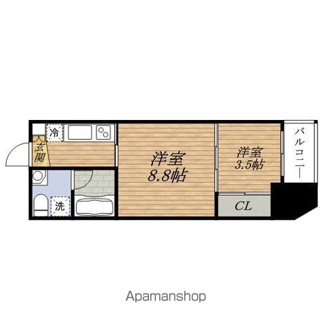 URBAN FLATS江坂の間取り写真