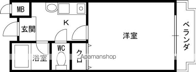 サンバリーアツ高宮の間取り写真