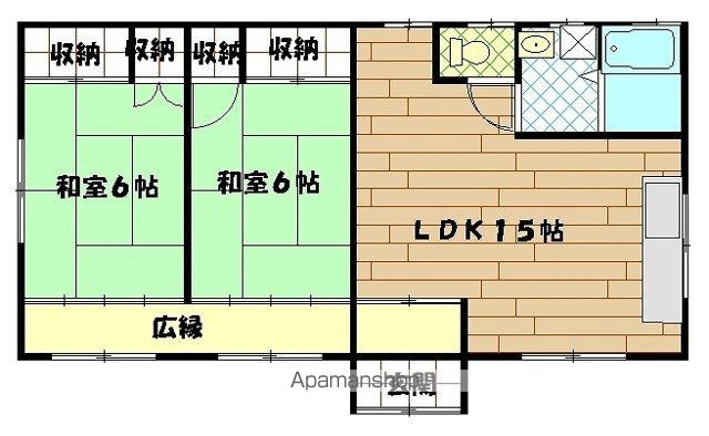 ヴィラ三崎の間取り写真