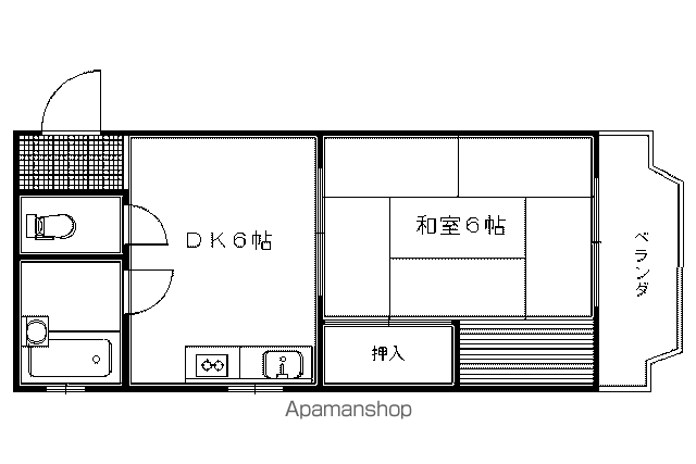 メゾンベルジュールの間取り写真
