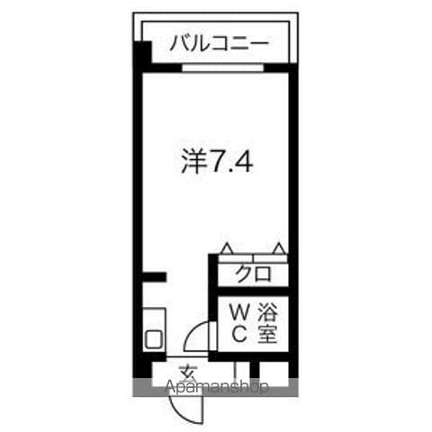 レジデンスヒカリの間取り写真