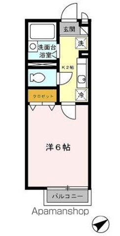 ヴィラロッソの間取り写真