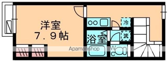 レオパレスクレール光優Iの間取り写真
