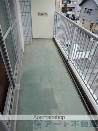セントポーリア山越[1DK/40m2]のバルコニー