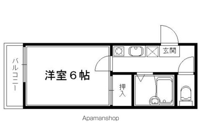 紫野東舟岡町アパートの間取り写真