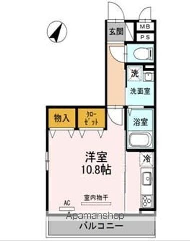 フォンテーヌ桶川の間取り写真