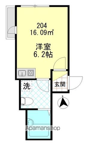 シャンテ四ツ木駅前の間取り写真