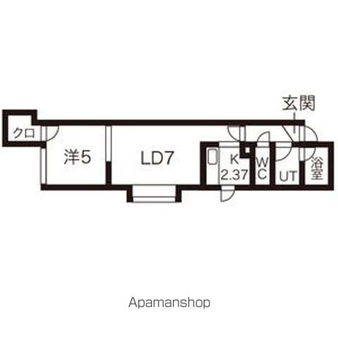 ガーデンヴィラの間取り写真