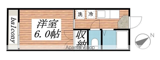 コスギハイツIの間取り写真