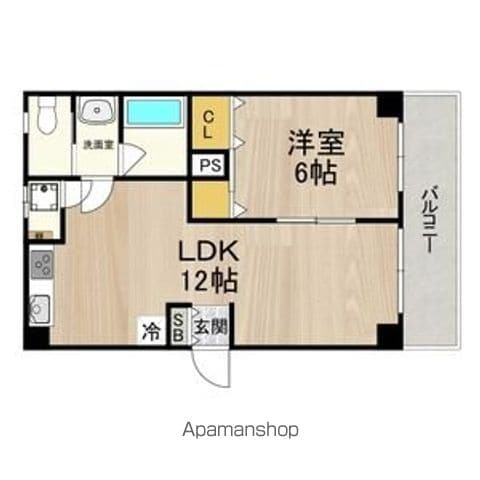 CITY SPIRE立売堀の間取り写真