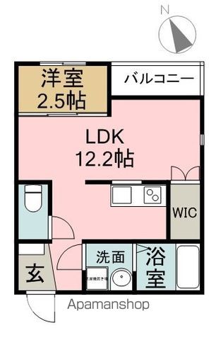 RADIANCE大江の間取り写真