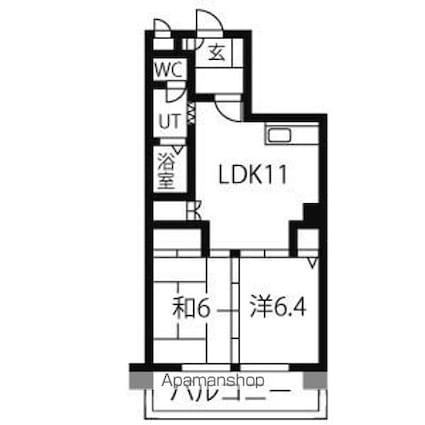 清和ビル[2LDK/52.61m2]の間取図