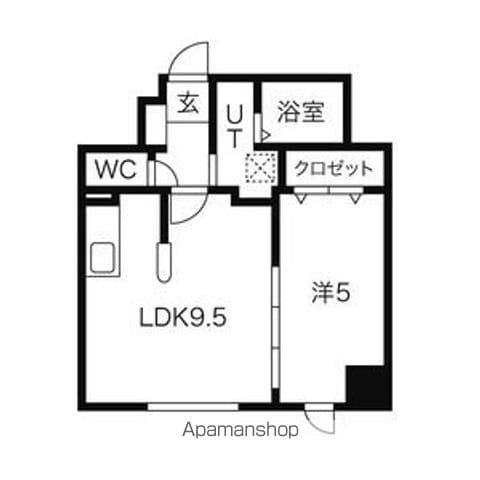 パークヒルズ北円山の間取り写真