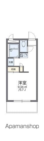 レオパレスコーポテラダの間取り写真