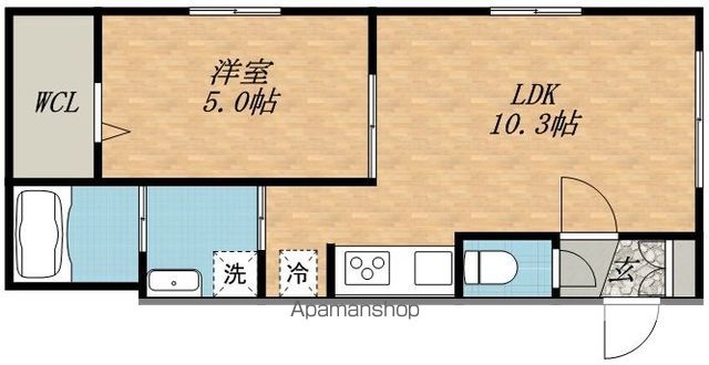 グランメール月寒EASTの間取り写真