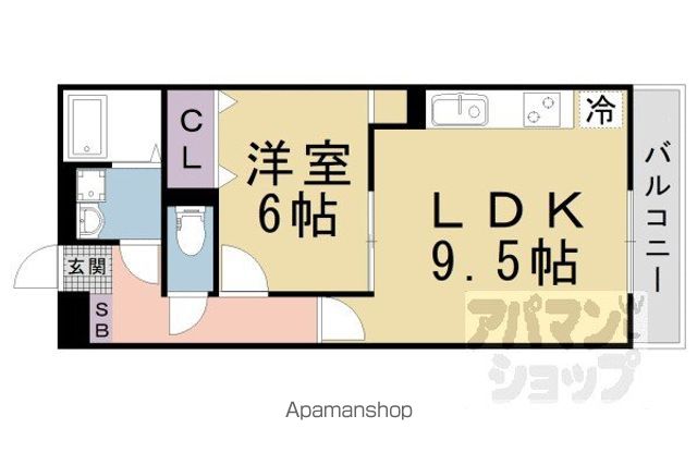 カサレリアの間取り写真