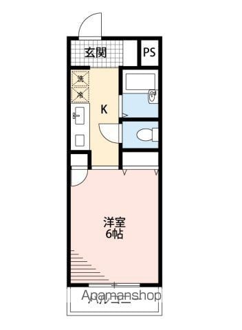 ヴィラ国分寺の間取り写真