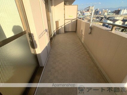 ハピネスイン３[3LDK/64.66m2]のバルコニー