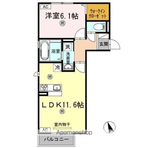 ホワイト バード II A棟の間取り写真