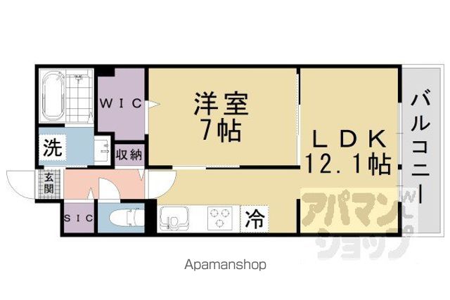 SYS大将軍の間取り写真
