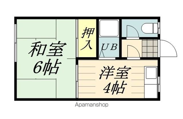 アップルハイムの間取り写真
