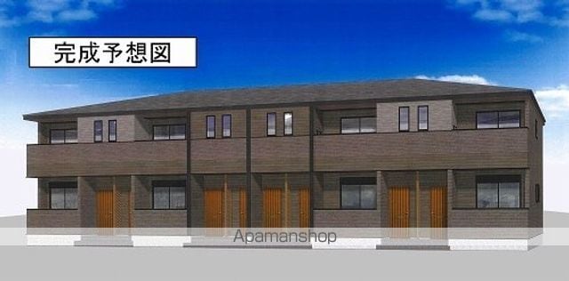 岩出市岡田のアパートの外観1