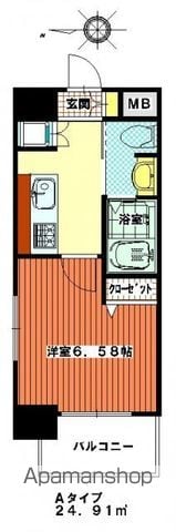 ステイツ姪浜駅前の間取り写真