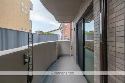 ハイマート紙町[1LDK/43m2]のバルコニー