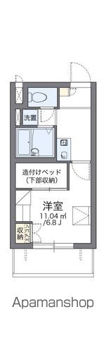 レオパレスルフナの間取り写真