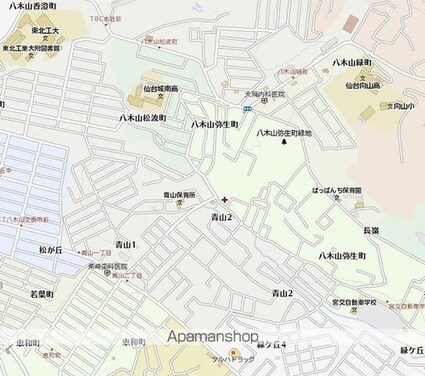 八木山ハイツ（西側）[1K/22.31m2]の周辺4